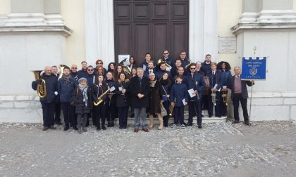 Santa Cecilia banda in festa a Erbusco VIDEO