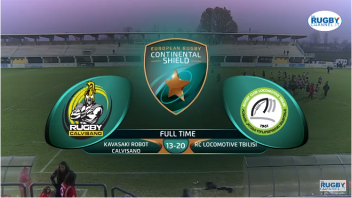 Solo il bonus: Calvisano-Tbilisi 13-20