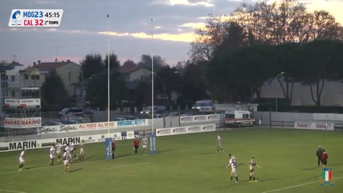 Calvisano ritrova il sorriso a Mogliano: finisce 23-32