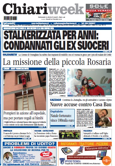ChiariWeek in edicola il numero del 28 dicembre