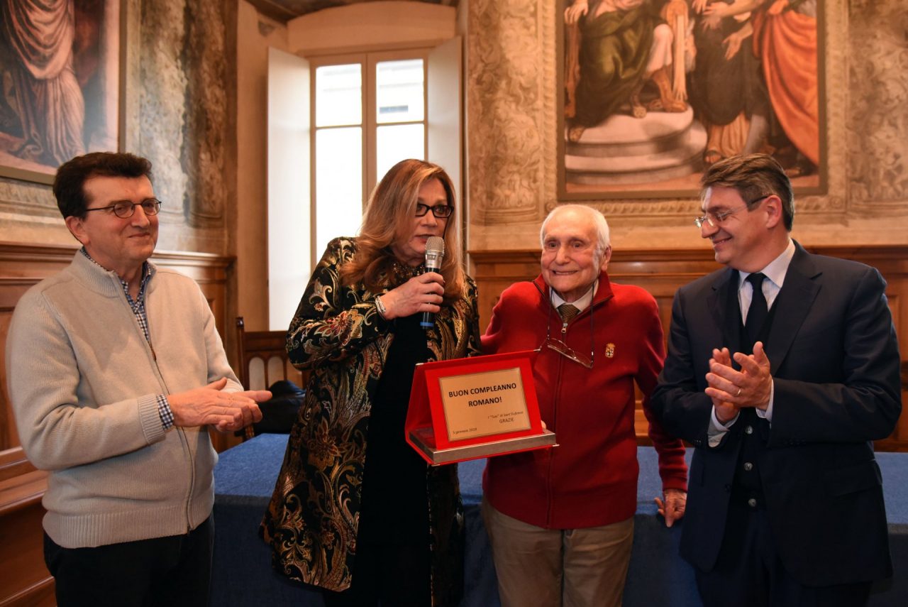 Brescia festeggia lo storico professor Colombini