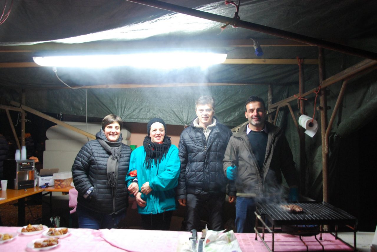 Gambara: grande successo per il falò di sant’Antonio
