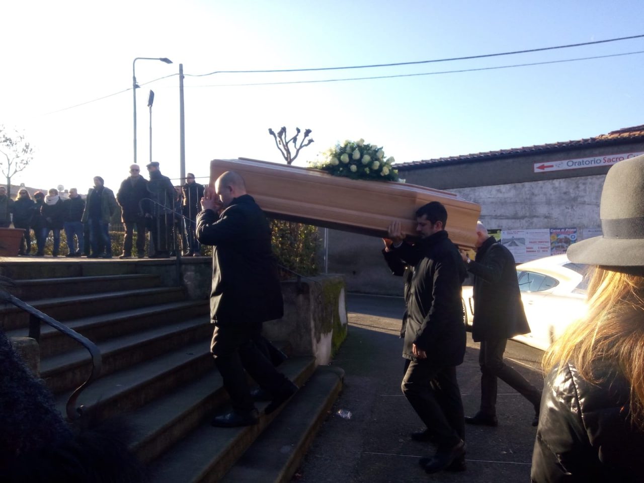 L’ultimo saluto di Palazzolo e Tavernola a Francesca
