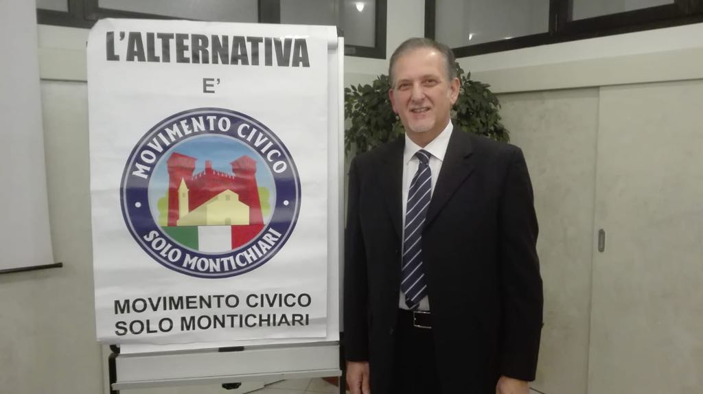 Guglielmo Tenca è il candidato sindaco per “Solo Montichiari”