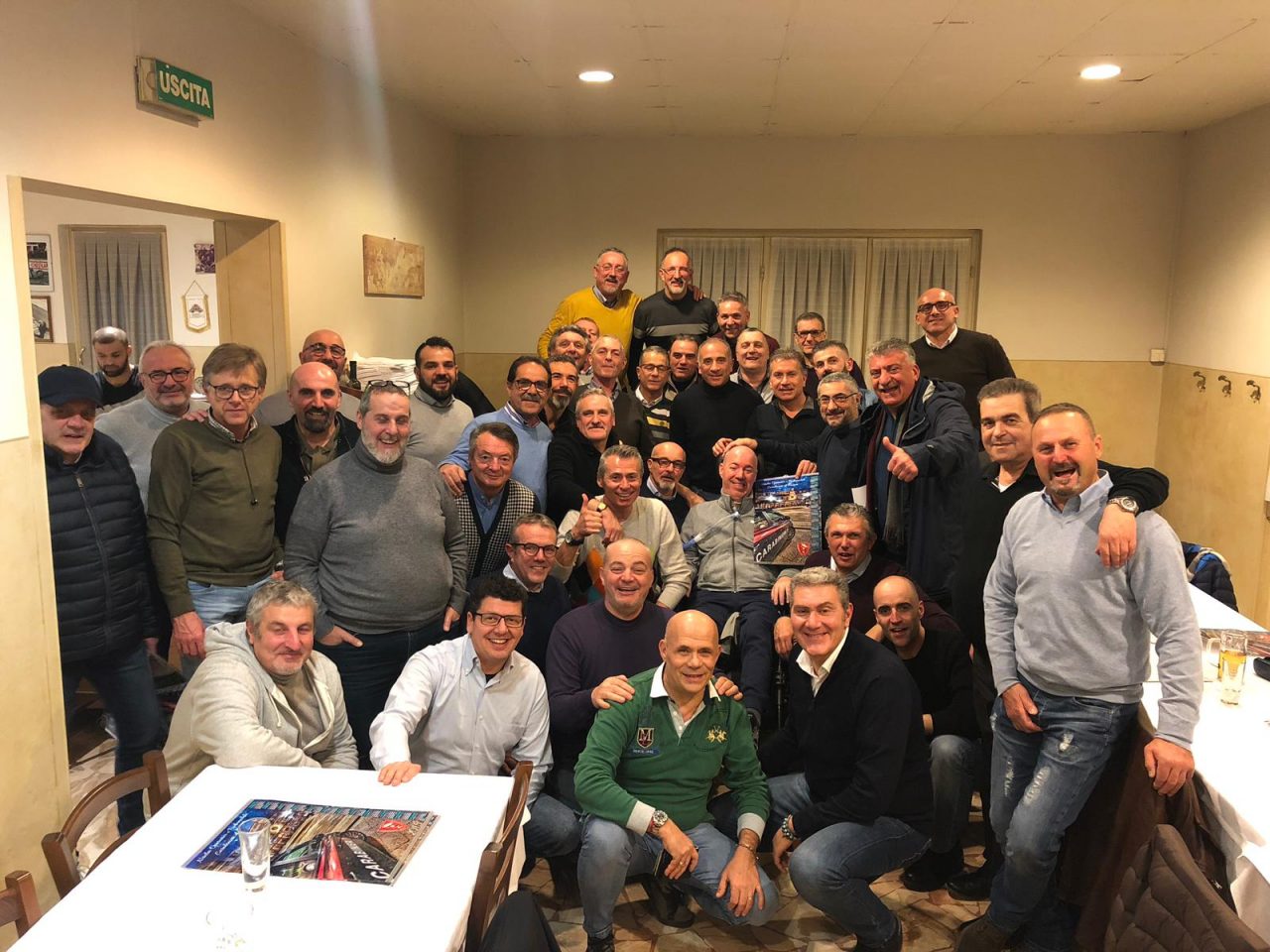 Vecchie glorie del Radiomobile di Brescia in festa