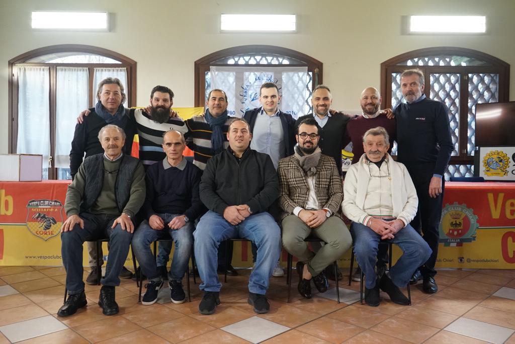 Cambio ai vertici del Vespa Club di Chiari