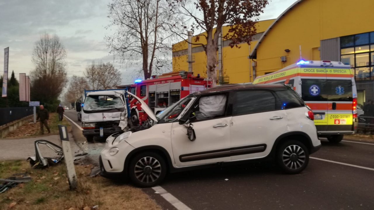 Incidente a Calcinato, gravissimo un bambino di 2 anni