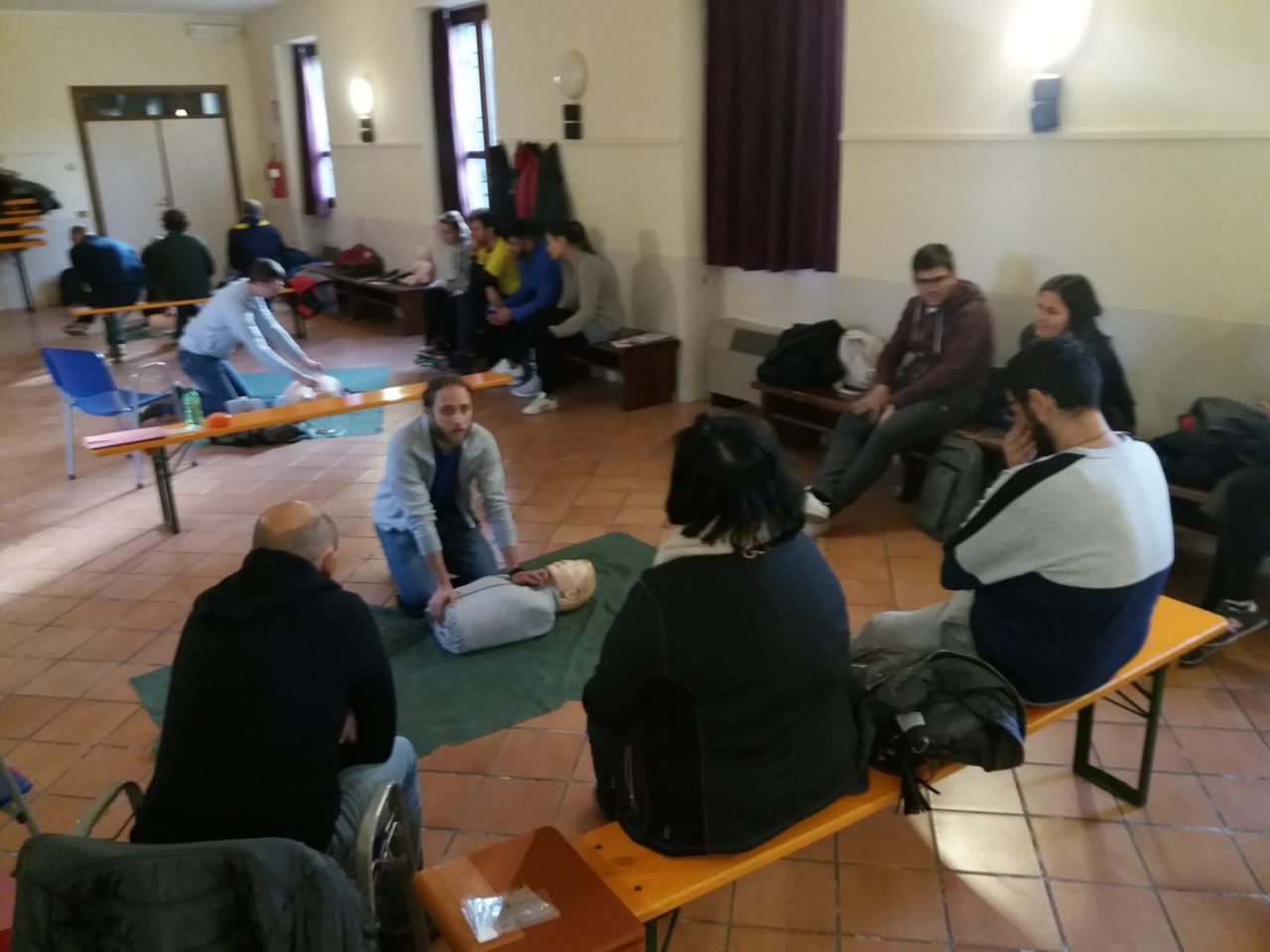 Corso di rianimazione cardiopolmonare a Corte Franca