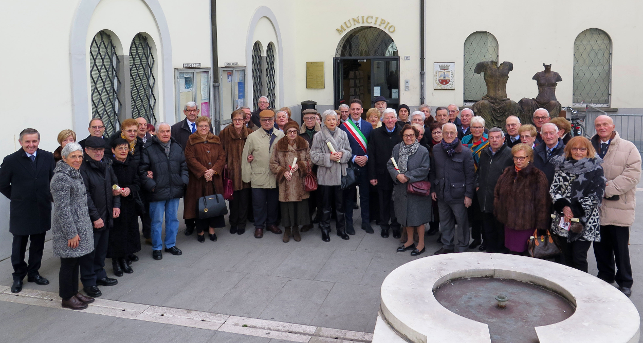 Celebrati a Chiari i cinquantesimi anniversari di matrimonio