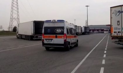 Infortunio sul lavoro al polo logistico di Chiari