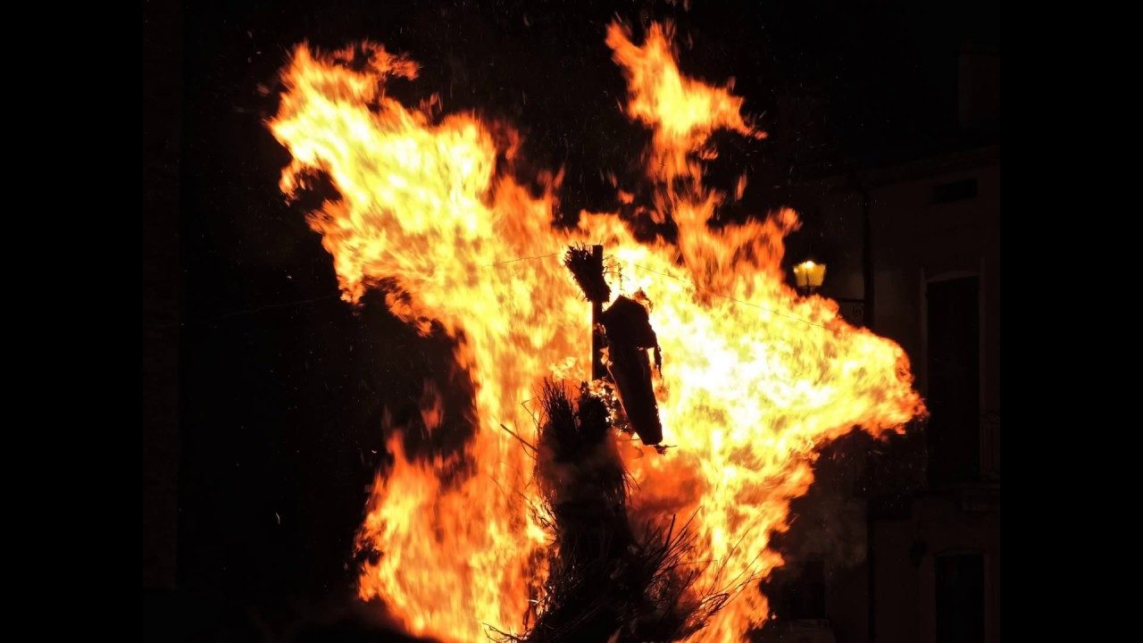 Falò di metà Quaresima a Castel Goffredo