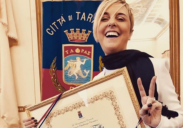 La bresciana Nadia Toffa cittadina onoraria di Taranto