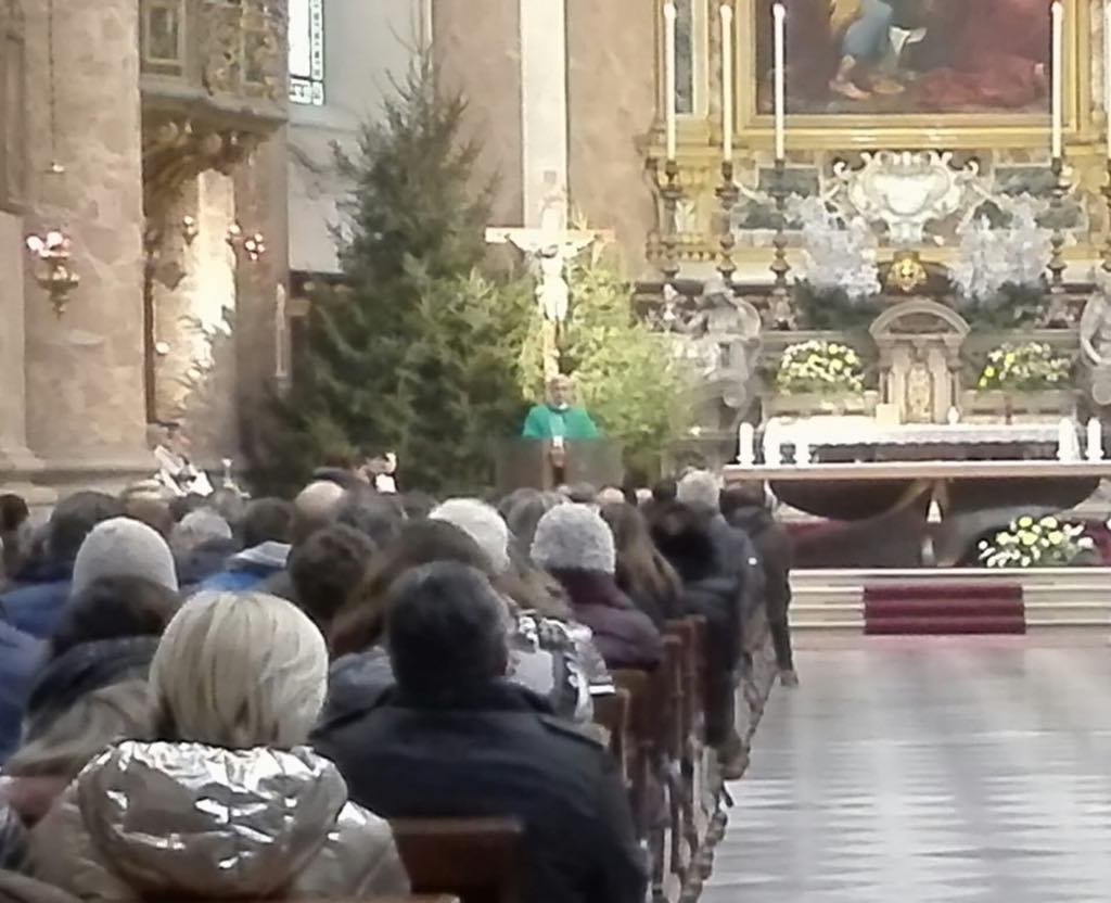 Celebrazione eucaristica a Montichiari per le attività parrocchiali