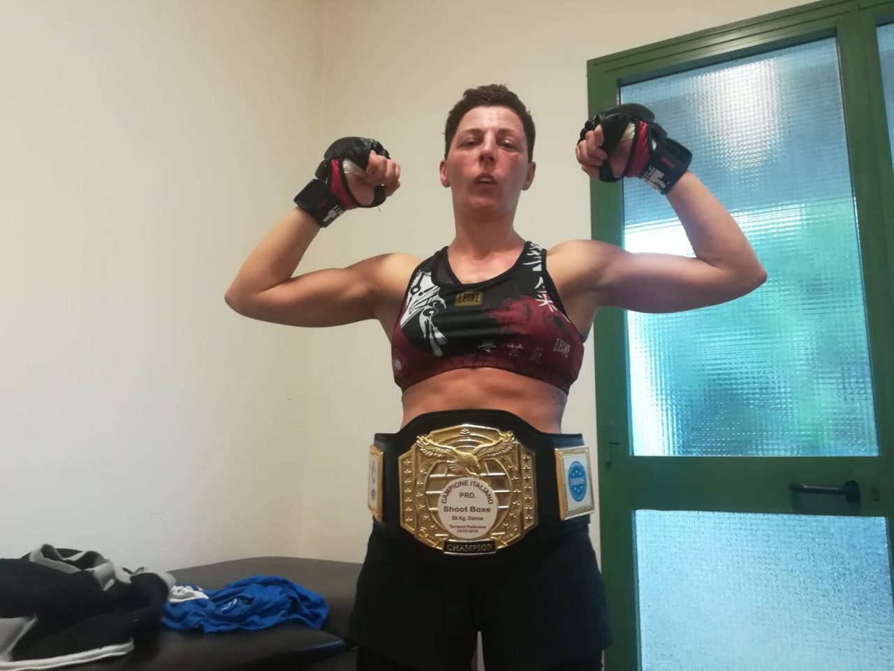 Orgoglio uraghese: Angy campionessa italiana di Shoot Boxe