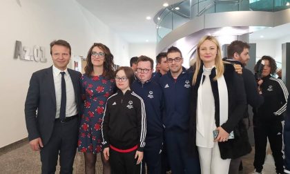 Michael e Marcello ai Mondiali Special Olympics