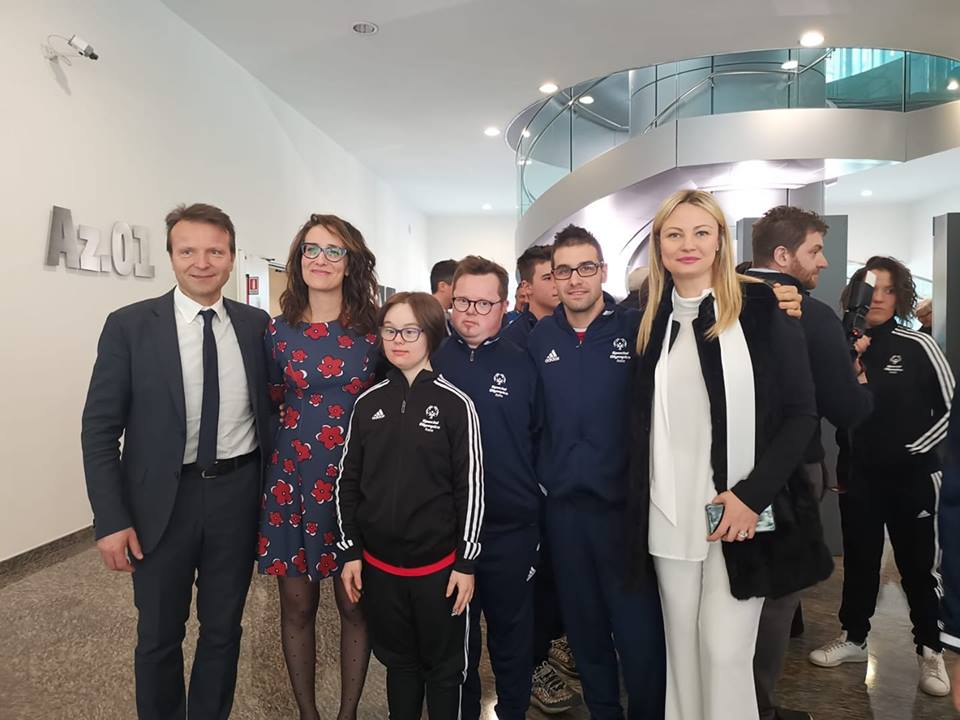 Michael e Marcello ai Mondiali Special Olympics