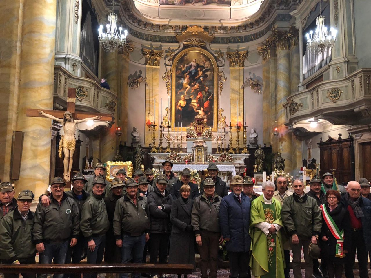 Gli Alpini di Castrezzato hanno commemorato Nikolajewka