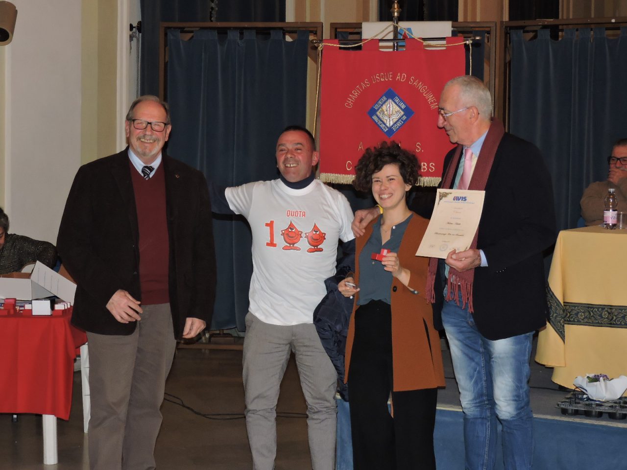 L’Avis di Chiari ha premiato i suoi donatori migliori