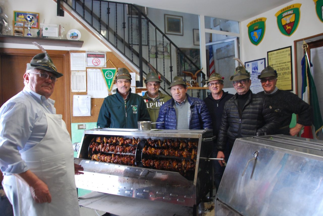 A Flero una grande festa a base di spiedo