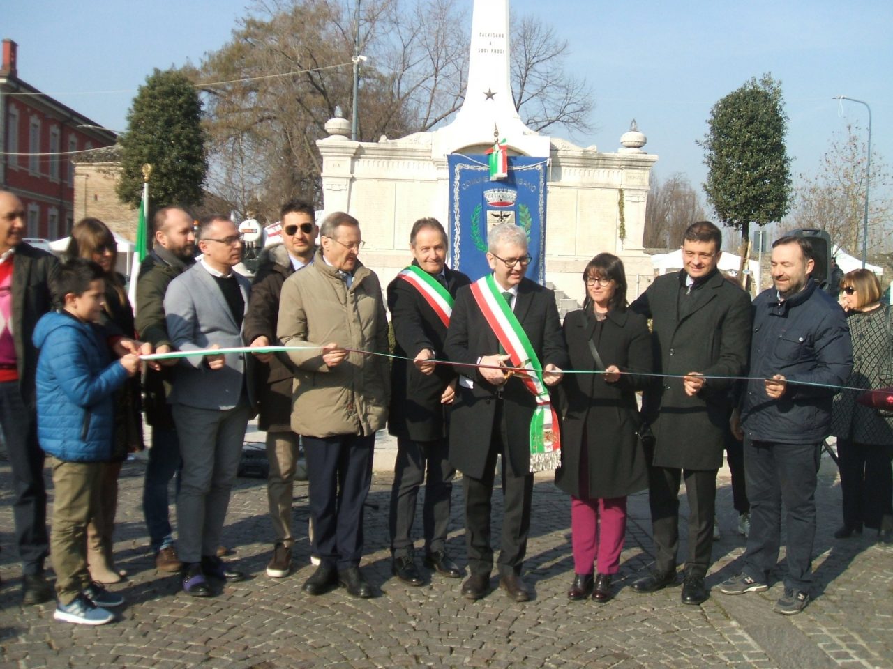Inaugurazione della fiera agricola di Calvisano