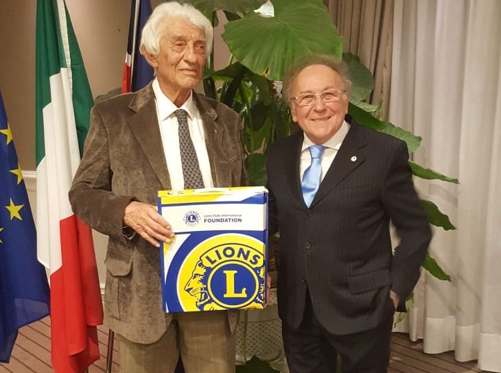 Beneficenza e onoreficenze dai Lions Montorfano-Franciacorta