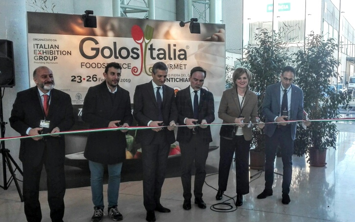 Inaugurata l’edizione del 2019 di Golositalia
