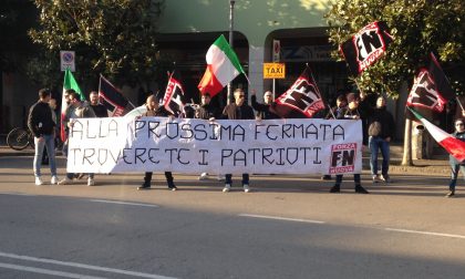 Forza Nuova: in stazione a Salò il presidio sulla sicurezza