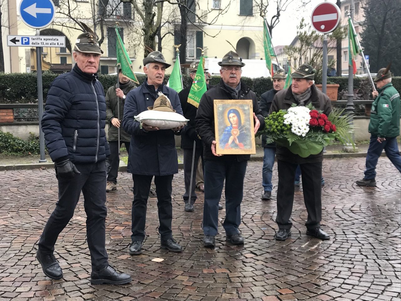Alpini di Chiari riuniti per il 76esimo anniversario di Nikolajewka