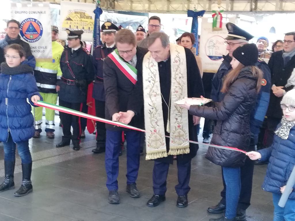 Inaugurazione della piazza Papa Giovanni XXIII e del sagrato a Borgosatollo