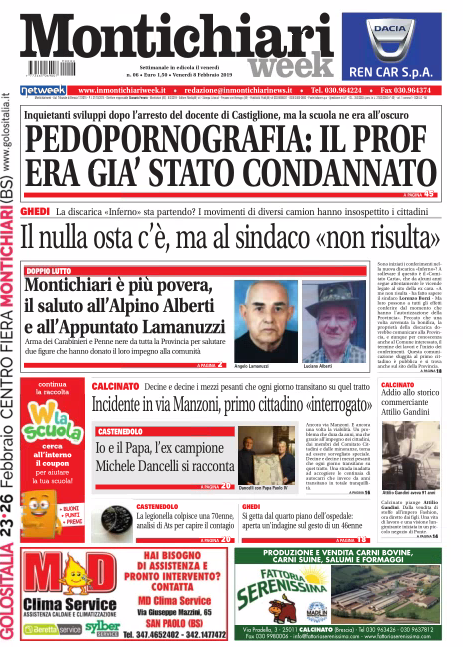 Montichiari week è in edicola