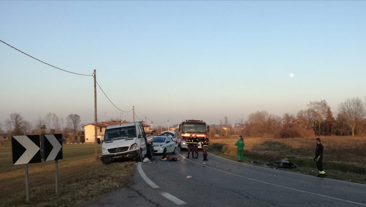 Drammatico incidente a Carpenedolo