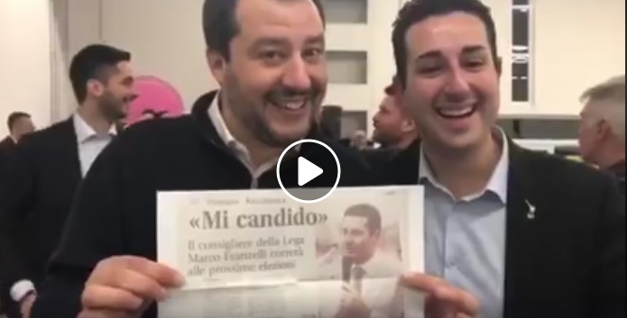 Salvini appoggia la candidatura di Franzelli a Roccafranca