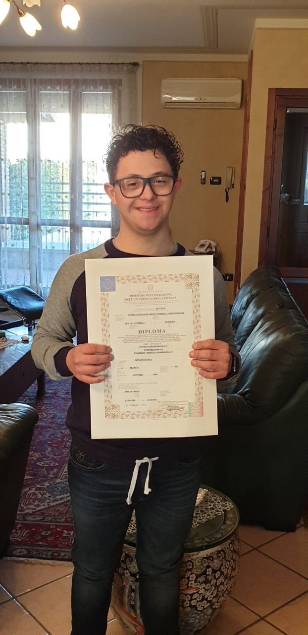 Mattia Dossi, quando la volontà supera le difficoltà