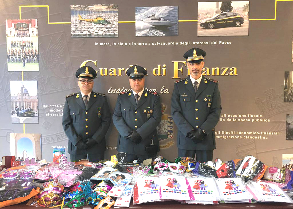 Finanza Mantova: sequestrati 20mila prodotti illegali