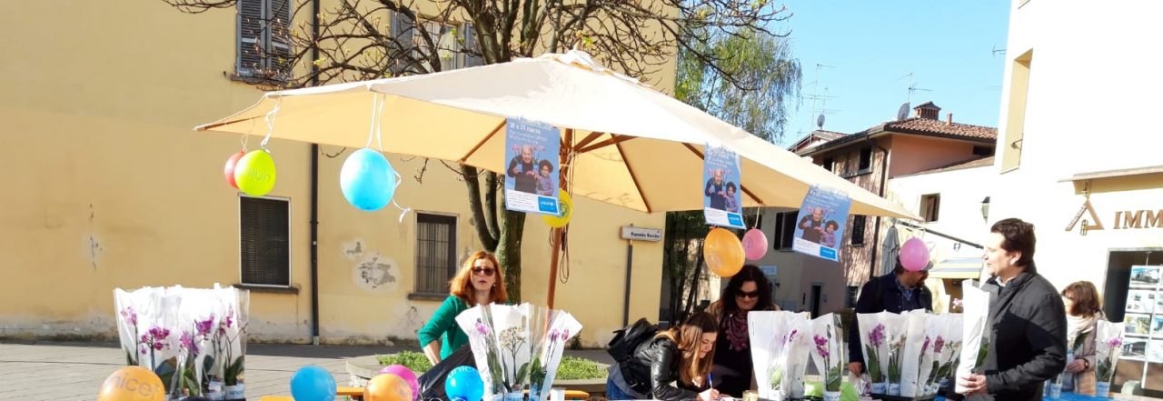 Vendita di orchidee con il progetto solidale del Turla a Chiari