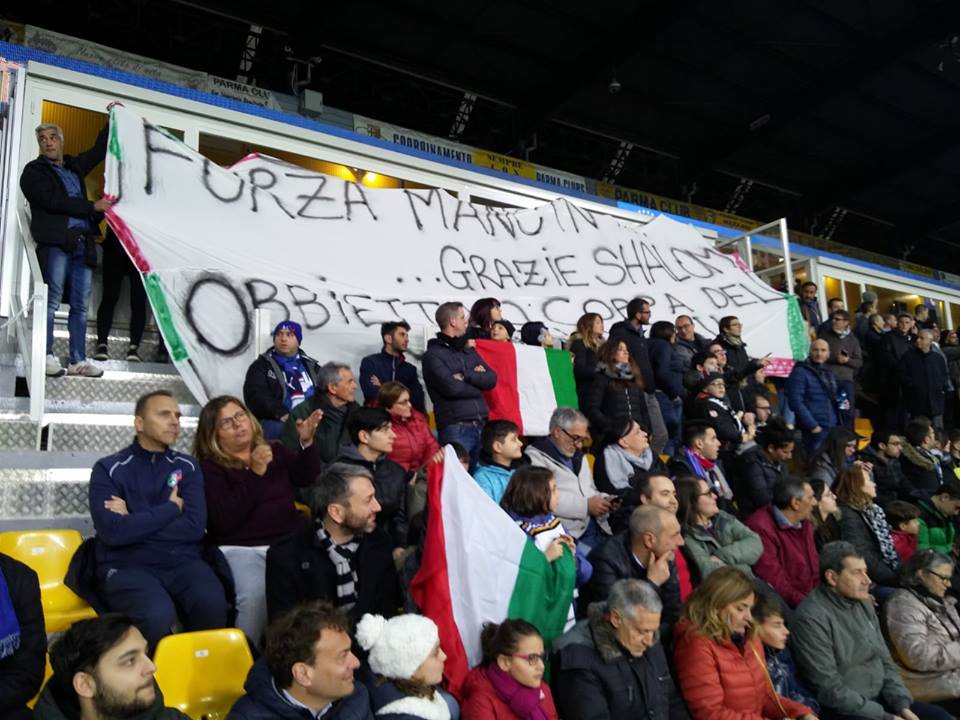 La Comunità Shalom allo stadio per la partita di calcio della Nazionale