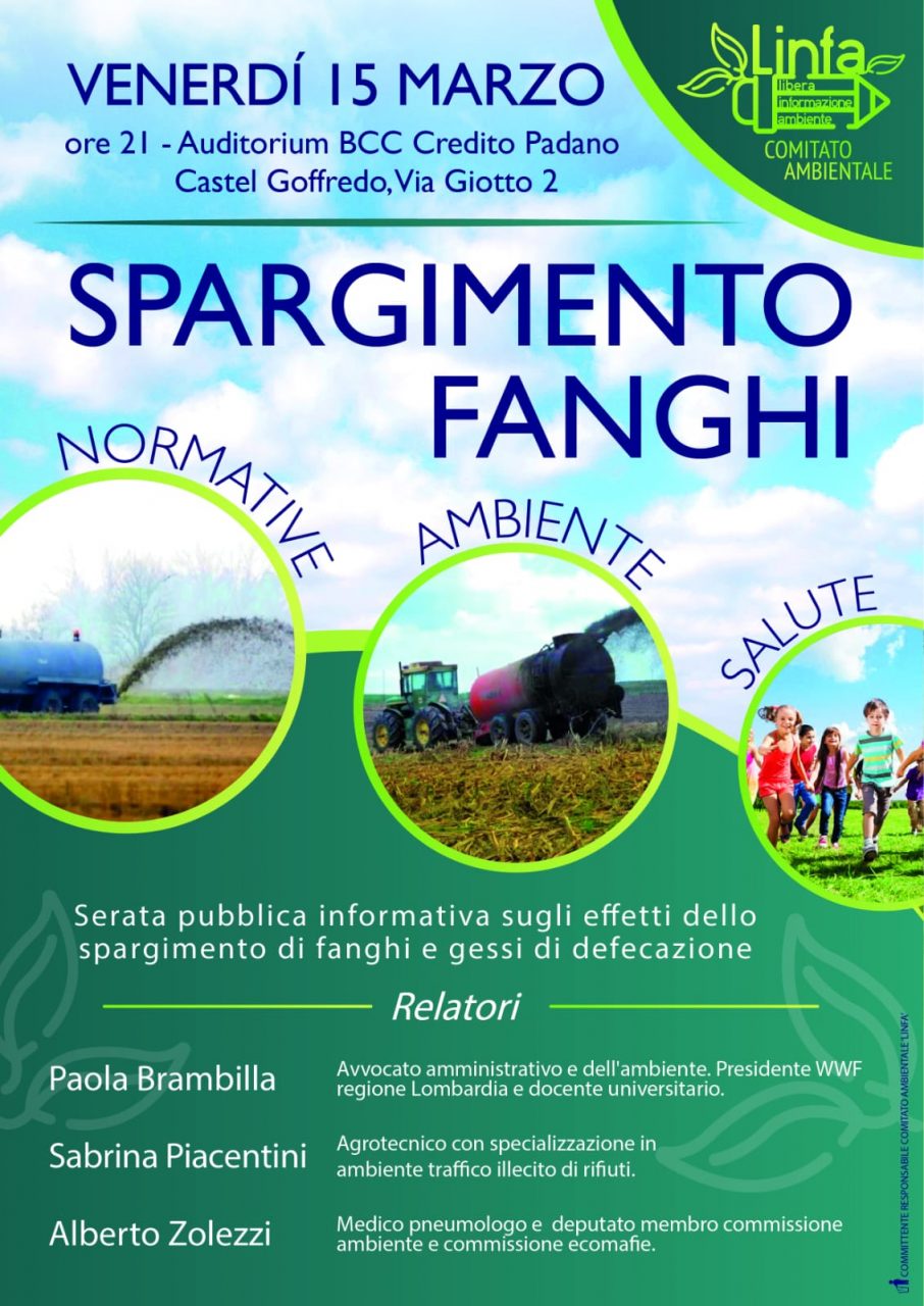 Castel Goffredo nuova serata sui fanghi