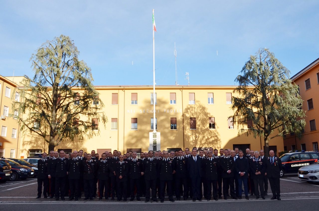 Il Generale Maruccia in visita al Comando provinciale di Brescia