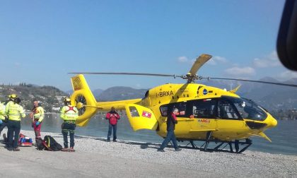 Elisoccorso a Manerba, grave infortunio sul lavoro in un campeggio