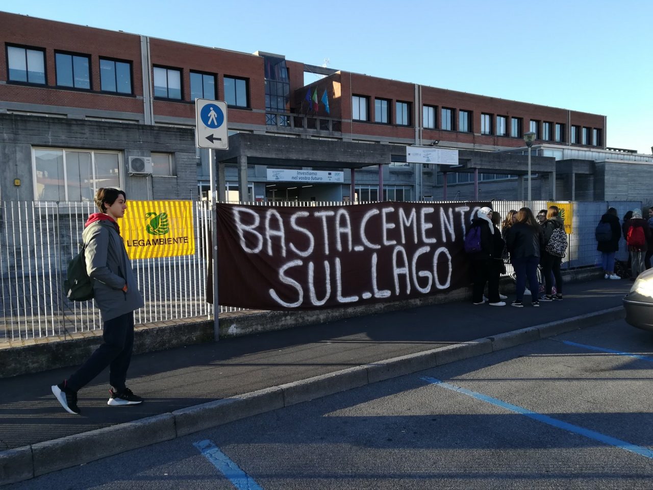 Anche i ragazzi dell’Antonietti scioperano per il clima con Legambiente
