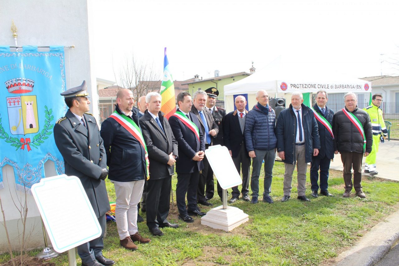 Inaugurato a Barbariga il Giardino dei Giusti