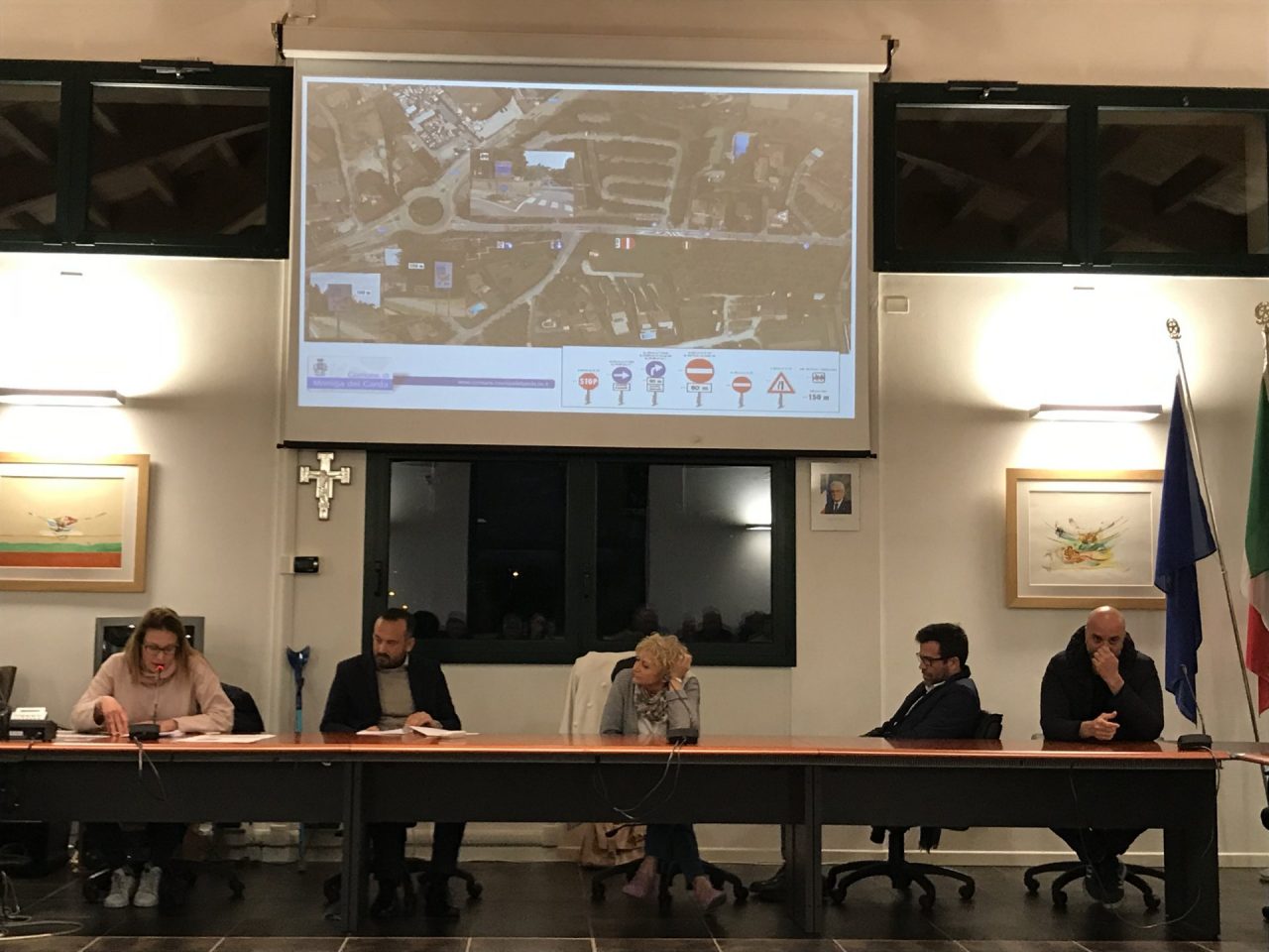 Doppia soluzione per migliorare la viabilità a Moniga