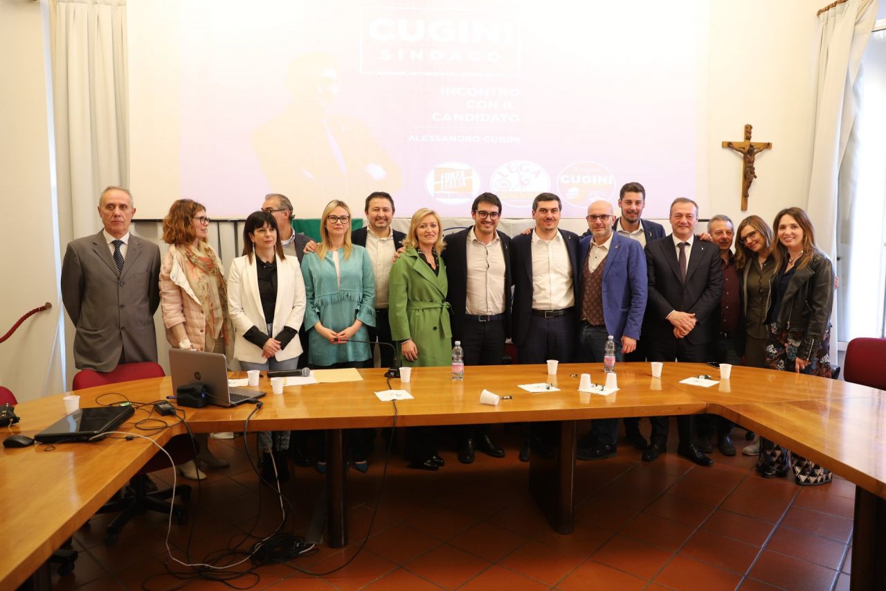 Prima presentazione per il candidato di Chiari Alessandro Cugini