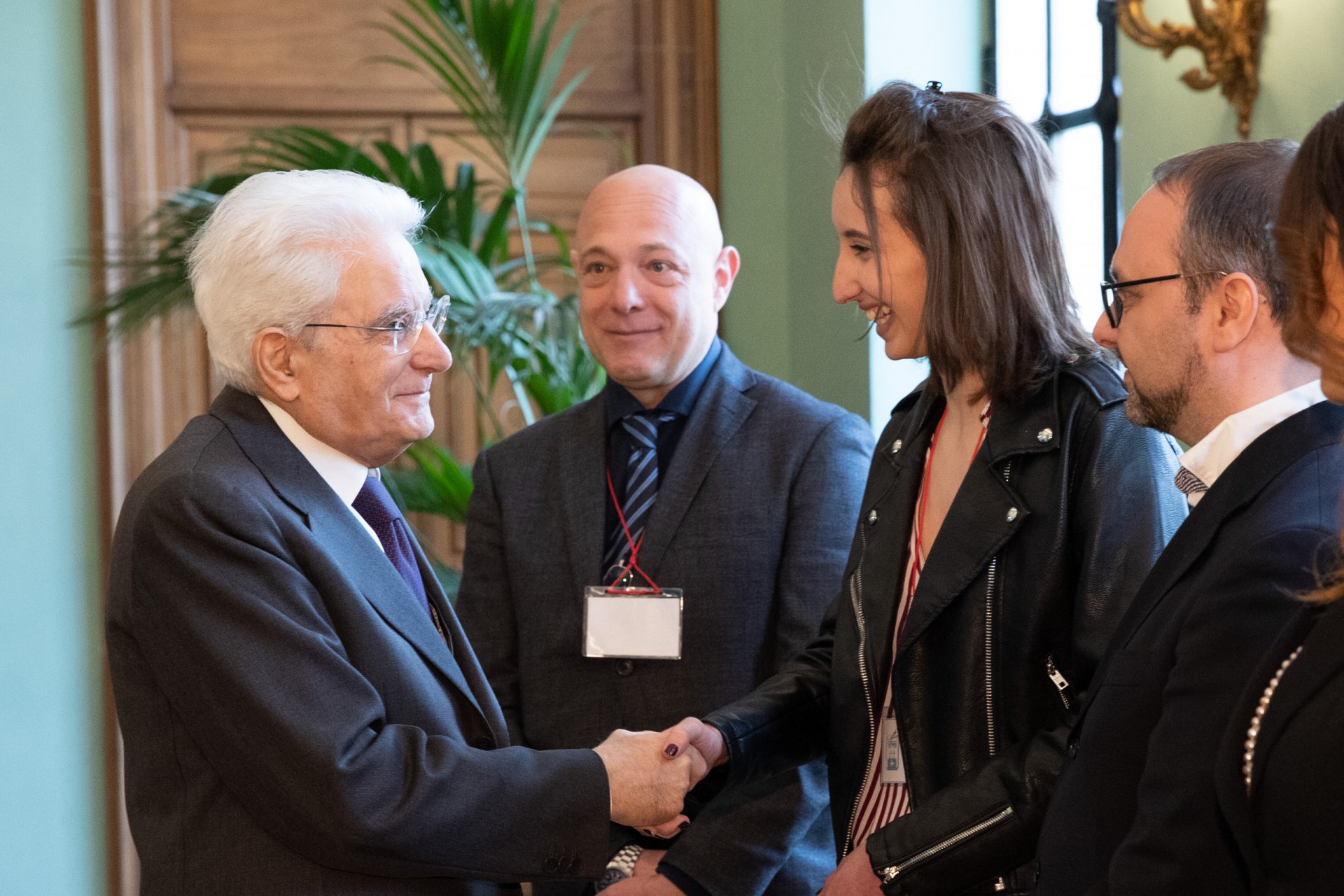 Studenti Del Falcone Dal Presidente Della Repubblica Prima Brescia