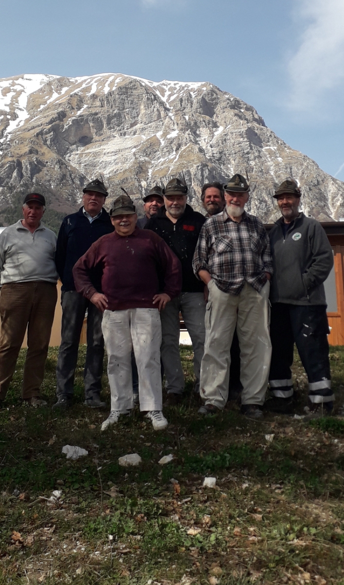 Gli alpini di Palazzolo in aiuto dei terremotati