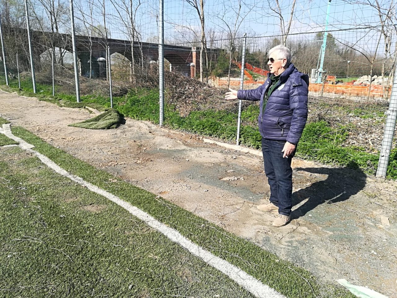 Distrutto dal maltempo, a quando i lavori allo stadio di Manerbio?