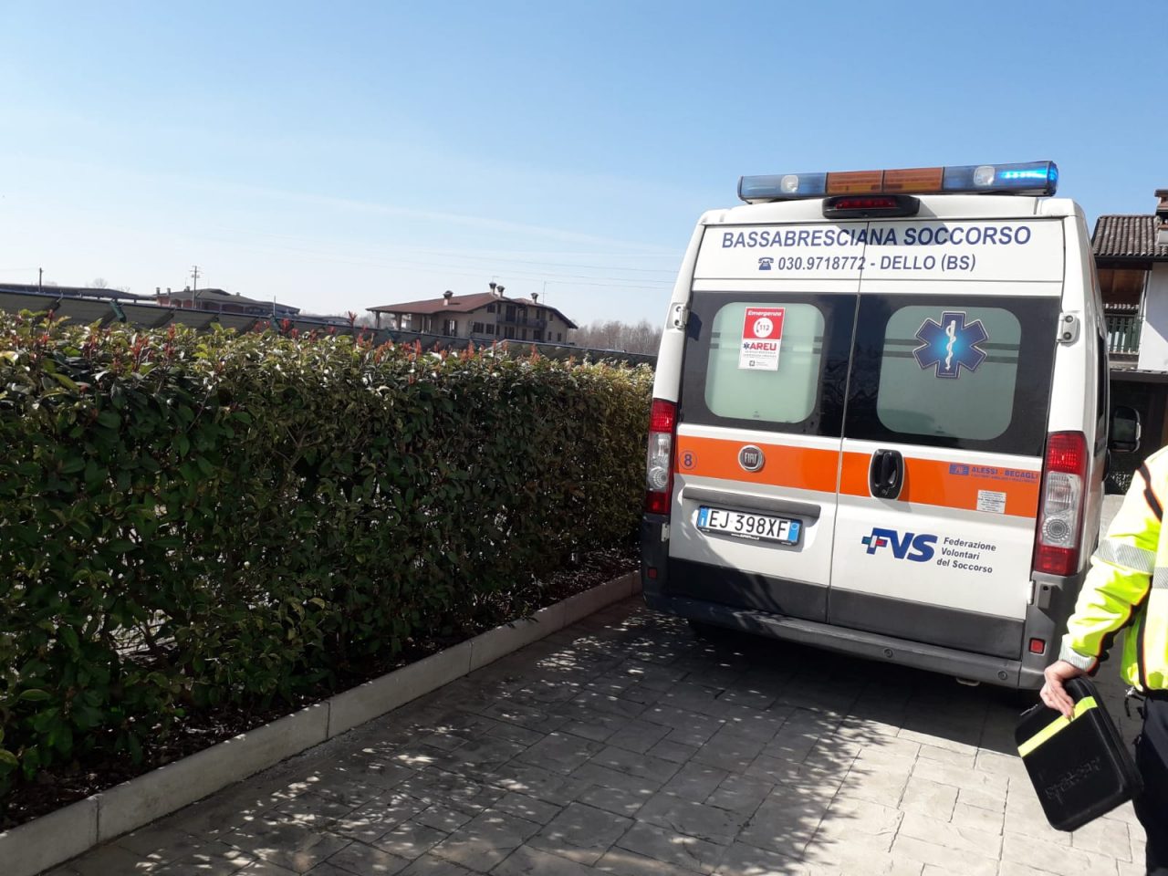 Infortunio sul lavoro a Barbariga