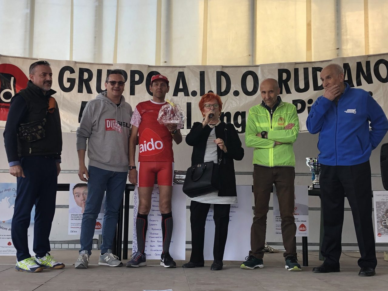 Tutti di corsa per le vie di Rudiano organizzata da Aido