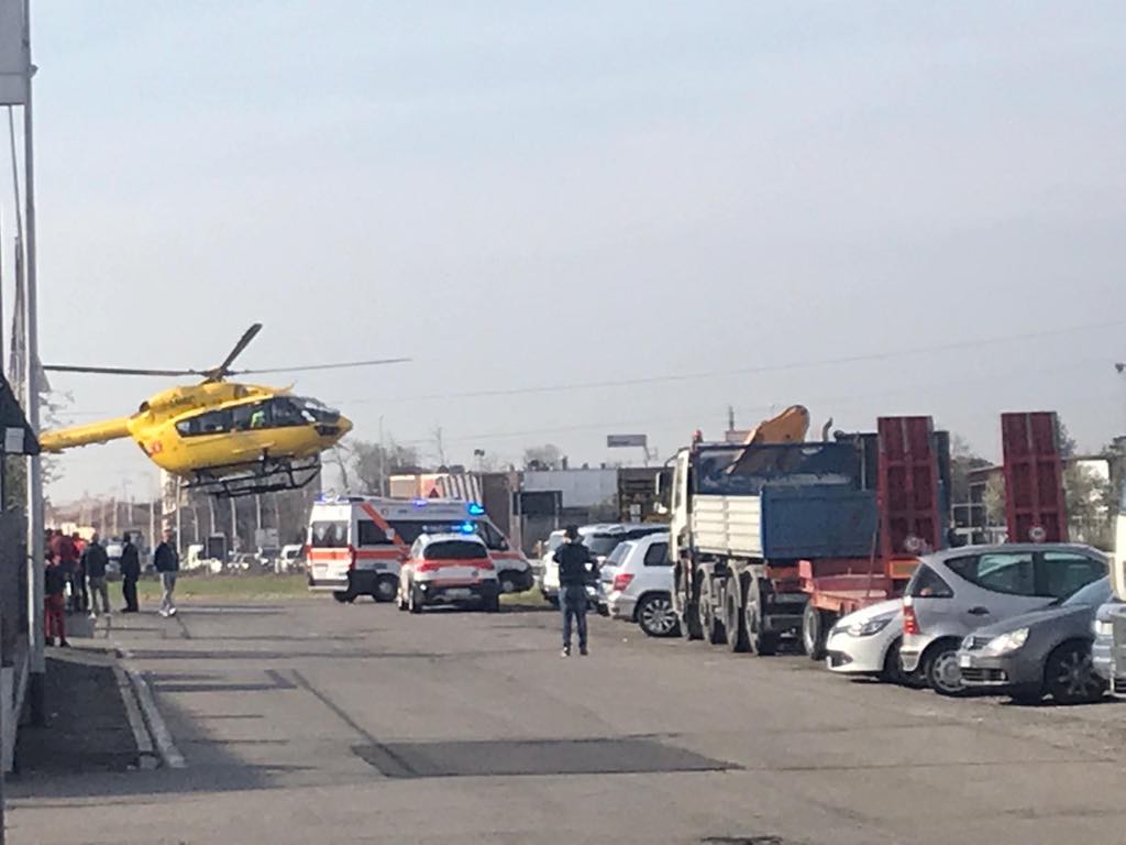 Elisoccorso a Paratico: codice rosso per un investimento ciclista