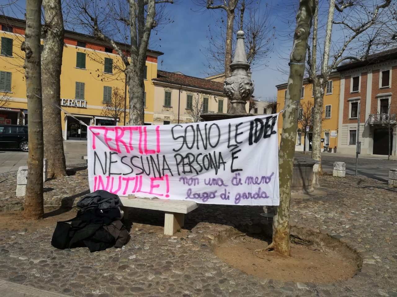 “Non una di meno” contro Paganella